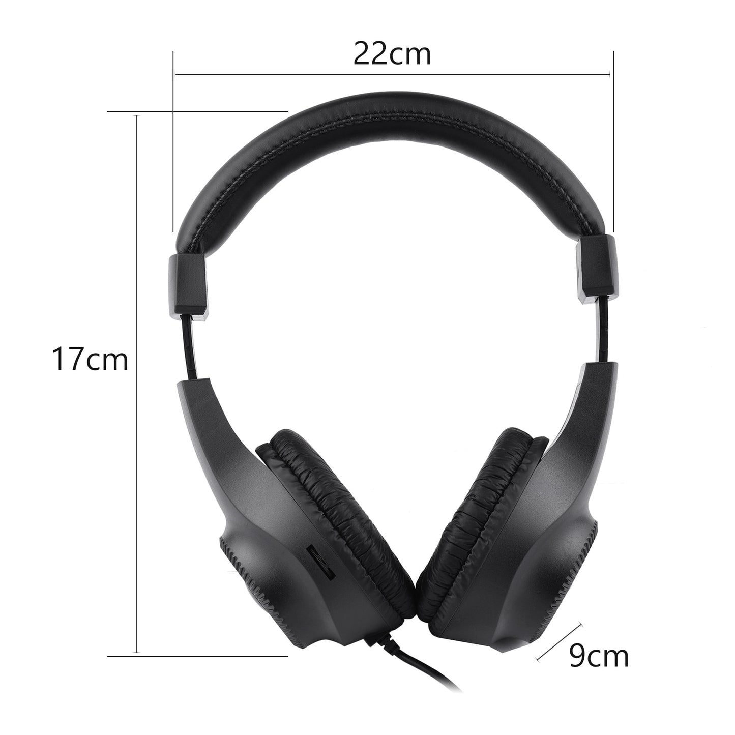 Wired Studio headphones 6.5mm Plug Headset Recording Monitor Stereo for Guitar Audio Monitoring Gaming Playing