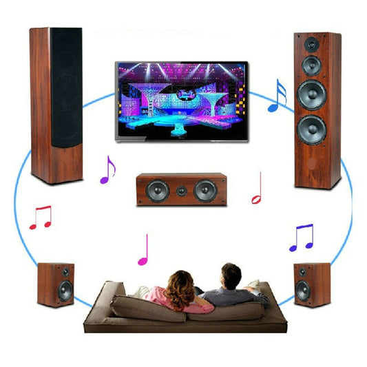 180W High-power 8-inch Floor-standing Speaker Front Center Surround Home Theater Fever Hifi Audio Passive Bookshelf Speaker