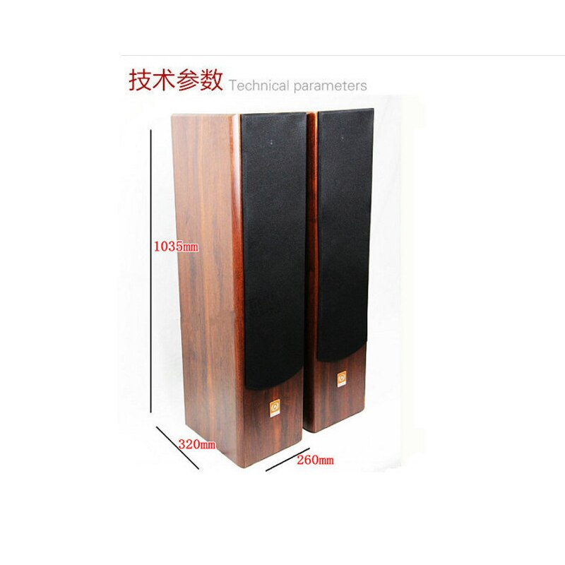 180W High-power 8-inch Floor-standing Speaker Front Center Surround Home Theater Fever Hifi Audio Passive Bookshelf Speaker