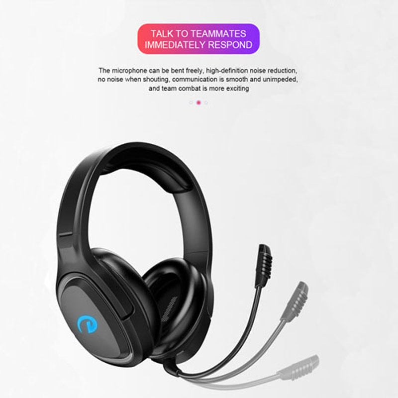 Bluetooth Headphone Wireless Bluetooth Headset Over Ear Gamer Headset with Microphone Stereo Wired Earphone for PC PS4 Laptop