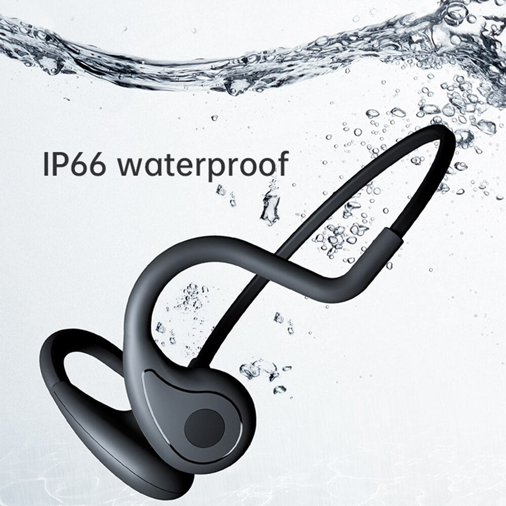 Bone Conduction earphones Wireless Bluetooth HifiEar-hook headphones Waterproof bone conduction headphone withmic Earbud Headset